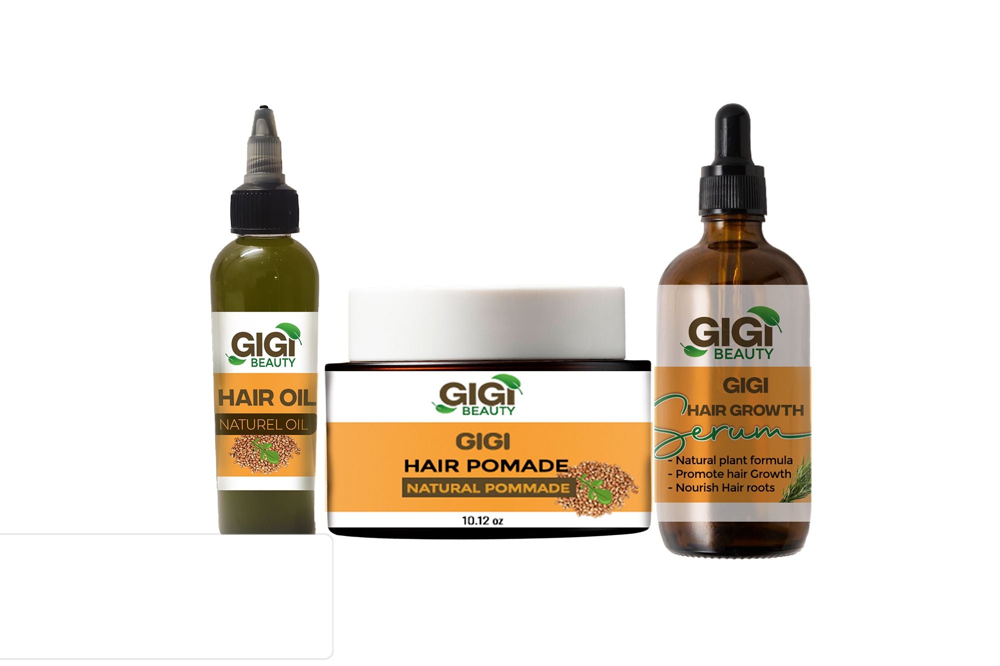 SET GIGI Natural Hair Oil -Hair Pomade-Hair Growth Serum